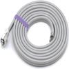 8.2FT NIBP Adapter Hose Compatible with Welch Allyn, Dual Blood Pressure Tube with 10094 Connector and BP09 Connectors for BP Monitor and Cuff AD-41-090 view 1