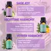WECONA Essential Oils for Diffusers for Home - Sleep Aromatherapy Oils Set for Humidifiers, 6x10ml - Essential Oil Blends Including Lavender, Cedar, Sweet Orange, Geranium, Roman Chamomile view 2