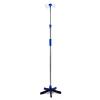 IV Pole, IV Stand Poles Portable Infusion Stand IV Bag Holder with 4 Hooks Used in Hospitals, Clinics, Wheelchairs and Beds (Color : No wheels, Size : Plum blossom 5 legs) view 2