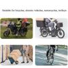 Agashi Threshold Ramp, Portable Aluminum Anti-Skid Wheelchair Ramp, for Wheelchairs,Stairs,Vans, Steps, Holds up to 300Kg/2Pcs view 2