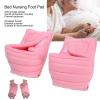 1 Pair Heel Protector Pillows, Foot Ankle Support, Patient Foot Wrap, Ankle Protectors for Keeping Warm & Relieve Bed Sores(Pink) view 3
