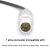 skmeditec Compatible with Draeger Siemens Reusable Temperature Probe, 9.8FT Adult Skin Sensor Cable with 7 Pins Round Connector view 2