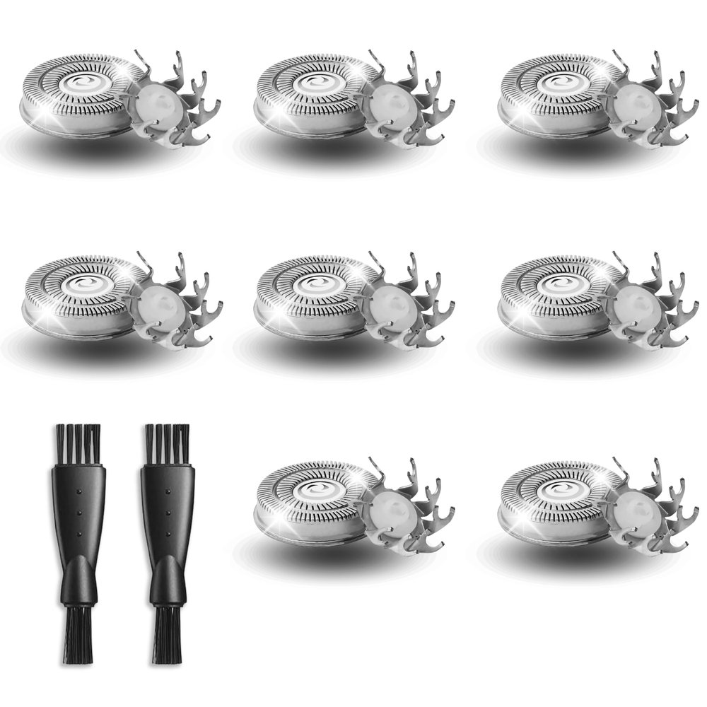 8 Pack Shaver Replacement Blades Compatible with Pitbull Shaver Gold PRO & Silver - Pitbull Shaver Replacement Blade, Enhanced Pitbull Shaver Replacement Heads for Superior Shaving