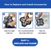 8 Pack Shaver Replacement Blades Compatible with Pitbull Shaver Gold PRO & Silver - Pitbull Shaver Replacement Blade, Enhanced Pitbull Shaver Replacement Heads for Superior Shaving view 3