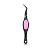 Tweezer Crafts Crossing Lock Stainless Steel Multifunction Reverse Grip Nail Repair Tool Eyelashes Jewelry Beading Black view 2