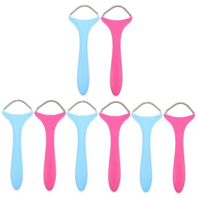 FRCOLOR 8pcs Portable Threading Face Epilator for Women for Eyebrow and Upper Lip Threading Hair Removal Facial Tool