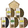 Gift set with Mary Rose tea | Winter warming tea | Black tea, green tea, assam, yunnan | Cloves, ginger, cinnamon, cardamom | 5x50g view 1