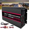 1000W-4000W Pure Sine Wave Inverter, DC 12V-60V To AC 220V Car Inverter, With Ac Socket + LED Display, Travel, Camping, Home,3000W-24V view 1