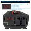 1000W-4000W Pure Sine Wave Inverter, DC 12V-60V To AC 220V Car Inverter, With Ac Socket + LED Display, Travel, Camping, Home,3000W-24V view 4