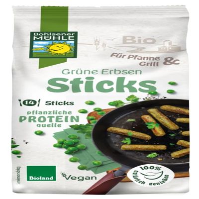 BOHLSENER MHLE: Green Peas Sticks 165g