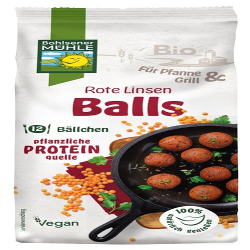 BOHLSENER MHLE: Red Lentils Balls 165g
