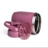 Smartshake Reforce Stainless Steel Protein Shaker Bottle - Non Insulated Unisex Gym Bottle | Metal Shaker Bottles - 900 ml | 30 oz - Leakproof Screw-On Lid - DEHP & BPA Free (Deep Rose) view 2