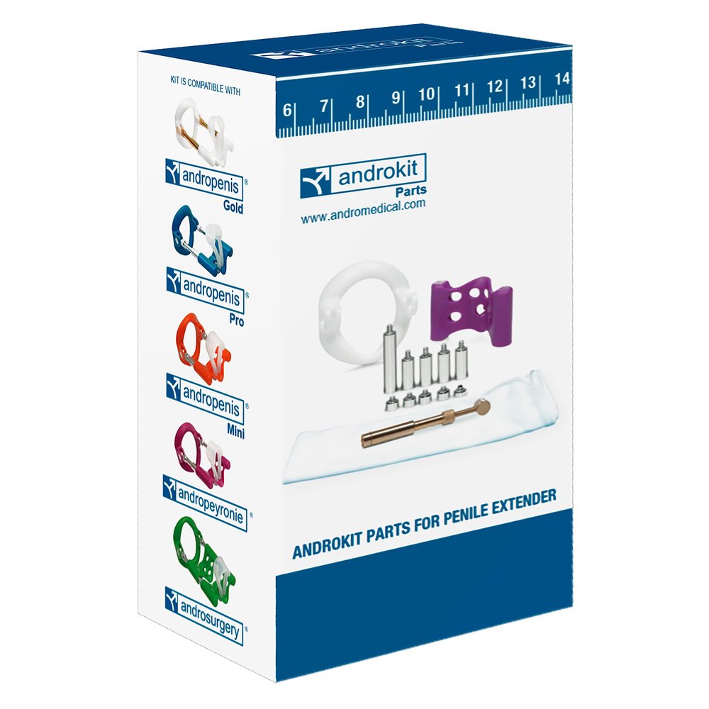 Androkit Parts | Pen Stretcher | Andromedical Brand | Spare Parts and Acce-ssories for Andropenis or Androsurgery or Andropeyronie
