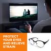 PowerFull Blue Light/UV Blocking Reading Glasses - Lightweight Flexible Durable Computer/TV Anti Glare Glasses - Anti Eyestrain for Women & Men +2.5 Magnification view 4