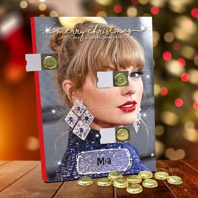 Taylor Personalised Chocolate Advent Calendar