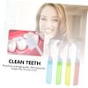 UTHCLO 12pcs Portable Folding Toothbrushes Orthodontic Braces Soft Bristle Travel Tooth Brush for Meticulous Cleaning Random Color view 3