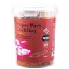 Proper Pork Crackling - 6 X 100g Pots  Available in Multiple Flavours - Keto-friendly, Allergen-Free, Low Carb & High Protein, Handmade in Britain (Chorizo) view 1