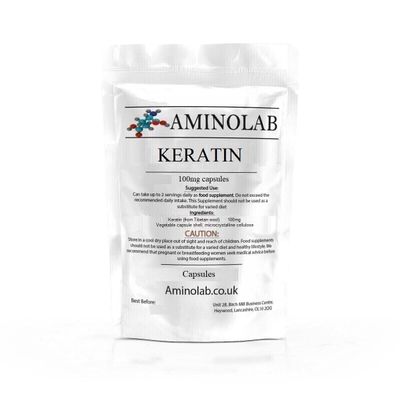 Aminolab - Keratin 100mg 60 Capsules