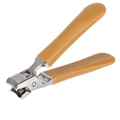 Nail Clippers Splash Resistant Nail Clippers with Thick and Hard Nails, Special Stainless Steel Wide Mouth Toenail Clippers (Color : Khaki)