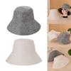 ARMYJY Felt Sauna Hat, Comfortable Bath Cap Thick Bath Sauna Cap Sauna Accessories for Men Women(Gray) view 3
