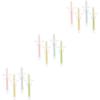 POPETPOP 12pcs Silicone Toothbrushes for Toddlers Suction Base Oral Cleaning Toothbrush for Brushing Teeth at Home view 1
