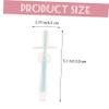 POPETPOP 12pcs Silicone Toothbrushes for Toddlers Suction Base Oral Cleaning Toothbrush for Brushing Teeth at Home view 3