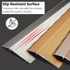 Agashi Threshold Ramp, Alumialloy Floor Rise Access Ramp, Non Slip Wheelchairs Disabled Ramp,0.6-4Cm Indoor and Outdoor Curb Ramp/E view 2
