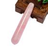1pc Natural Rose Quartz Stone Crystal White Crystals Wand Women Body Face Massager Bar Natural Amethyst Stone (Color : 11) view 3