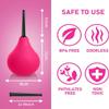 Anal Douche Enema Kit - 224ml Enema Bulb with 3 Replaceable Nozzles, Douche Bulb Douches for Men Women, Shower Douche Enemas at Home Kit for Personal Hygiene & Travel view 3