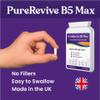PureRevive High-Potency Vitamin B5 500mg - Advanced Pantothenic Acid Formula for Enhanced Metabolism, Skin & Joint Support | Non-GMO, Gluten-Free | Made in UK (30) view 2