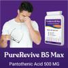 PureRevive High-Potency Vitamin B5 500mg - Advanced Pantothenic Acid Formula for Enhanced Metabolism, Skin & Joint Support | Non-GMO, Gluten-Free | Made in UK (30) view 4
