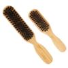 FOMIYES 2pcs Men's Beard Brush Barber Grooming Brush Bristle for Men Beard Shaving Haircut Barber Shop Tool view 1