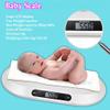 20kg / 44lbs Baby Digital Weighing Scale Infant Pet Weighing Scales 55cmx32cm Toddler Small Animal Scale Monitor Baby Health Growth with LCD Display Rubber Feet view 2