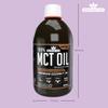 Natures Aid MCT Oil 500ml Hazelnut - Add to Coffee Shakes Smoothies or Dressings - 100 Percent Premium Coconut Oil Pure Sustainably Sourced Vegan Vegetarian GMP Standards Rapid Absorbed for Energy view 3