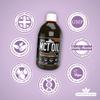 Natures Aid MCT Oil 500ml Hazelnut - Add to Coffee Shakes Smoothies or Dressings - 100 Percent Premium Coconut Oil Pure Sustainably Sourced Vegan Vegetarian GMP Standards Rapid Absorbed for Energy view 4