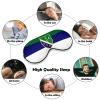 Sandzak Flag Sleep Mask Soft Blindfold Portable Eye Mask with Adjustable Strap for Men Women view 4