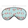 Adjustable Strap Sleep Mask for Men and Women - Cute Axolotl Design, Blocks Light, Perfect for Sleeping, Night Travel, and Naps view 2