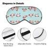 Adjustable Strap Sleep Mask for Men and Women - Cute Axolotl Design, Blocks Light, Perfect for Sleeping, Night Travel, and Naps view 3