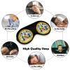 Maryland State Seal Sleep Mask Soft Blindfold Portable Eye Mask with Adjustable Strap for Men Women view 4