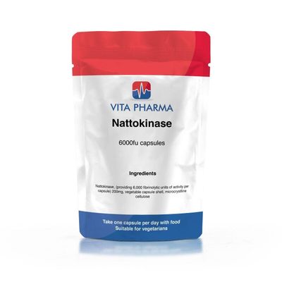 VITA PHARMA Nattokinase 6000FU 240 Capsules