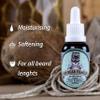 Natural Beard Oil for Men  Scented Beard Moisturiser Oil Contains Hydrating Jojoba + Argan Oils  Nourishing Mens Beards Softener for Healthier Hair Growth (Tikki Punch, 30ml) view 3