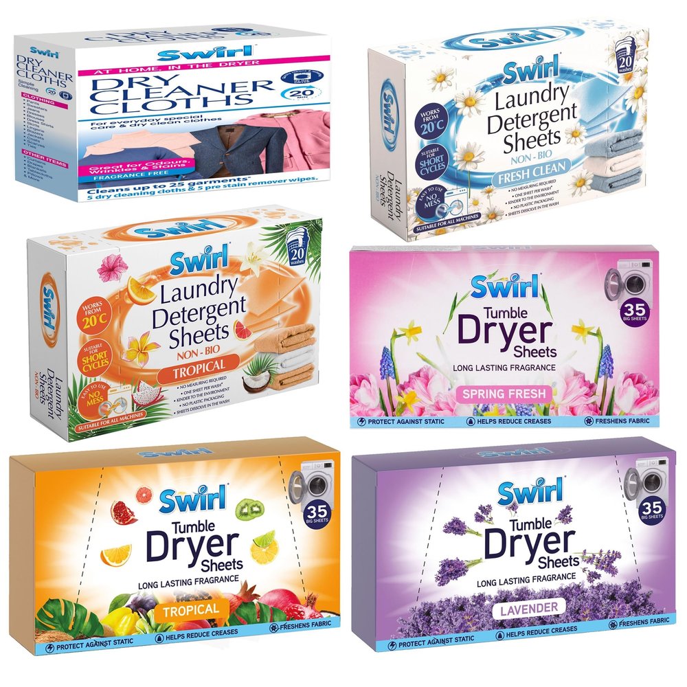 35pk Tumble Dryer Sheets - Spring Fresh Laundry - Fresh Fragrance