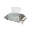 1PC Paper Towel Box Solid Color Paper Drawer Cloth Art Paper Drawer Set Home Car Hotel Cotton Linen Paper Towel Bag (Color : Gray) view 1