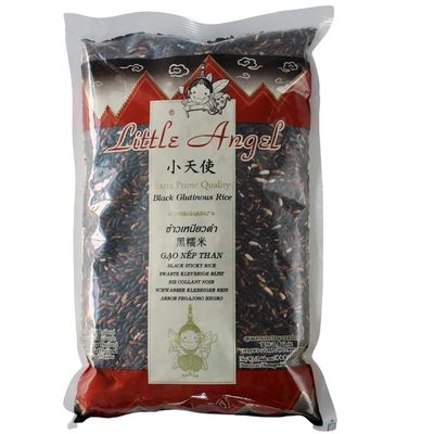Little Angel Thai Extra Prime Quality Black Glutinous Rice 1kg