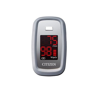 Citizen Finger Pulse Oximeter - Heart Pulse Rate & Saturation Level Blood Oxygen Monitor for Finger with Large Easy Read Display  Adults, Kids, & Home Use