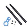 French Valve Extension, High Strength Portable Valve Stem Extender Corrosion Resistant Aluminum Alloy for Road Bike (80mm)