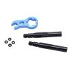 French Valve Extension, High Strength Portable Valve Stem Extender Corrosion Resistant Aluminum Alloy for Road Bike (45mm) view 3