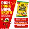Baby Star Tonkotsu Crunchy Ramen Snack Wide | 69.7 g (6 Pack) | Delicious Dry Ramen Snack Packs view 3