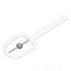 Tongue Muscle Trainer, U Shape Metal Mouth Muscle Cleaner for Home Use (White) view 3