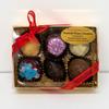 Handmade Chocolates and Truffles (mixed choc selection, 6 box) view 1